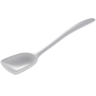 Gourmac 11-inch Melamine Spoon In White
