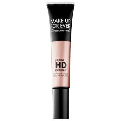 Make Up For Ever Ultra Hd Soft Light Liquid Highlighter 20 0.4 oz/ 12 ml In Pink Champagne