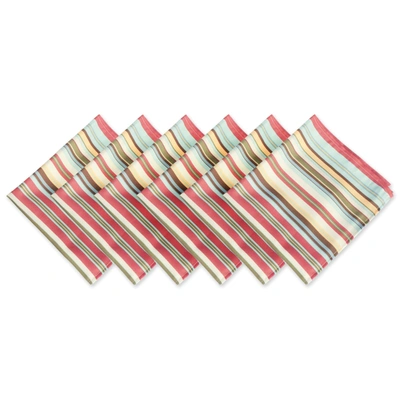 Dii Outdoor Summer Stripe Napkin (set Of 6)