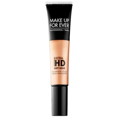 Make Up For Ever Ultra Hd Soft Light Liquid Highlighter 30 0.4 oz/ 12 ml In Golden Champagne
