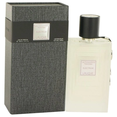 Lalique 518714 Les Compositions Parfumees Electrum Eau De Parfum Spray, 3.3 oz