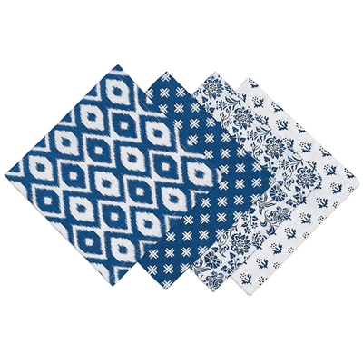 Dii Tunisia Blue Market Kitchen Napkin (set Of 4)