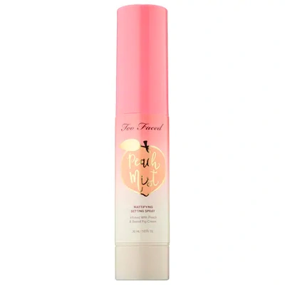 Too Faced Peach Mist Mattifying Setting Spray - Peaches And Cream Collection 1 oz/ 30 ml