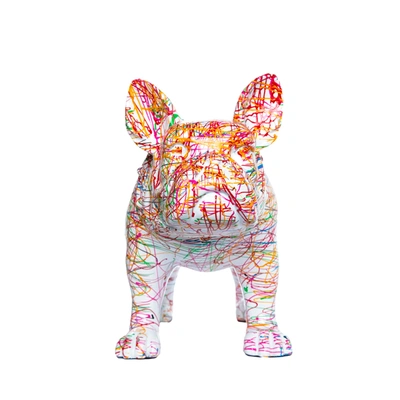 Interior Illusion Plus Interior Illusions Plus Expressionist Standing Bulldog - 14" Long
