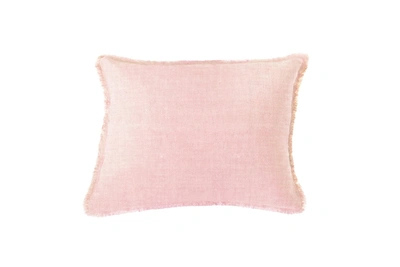 Anaya Light Pink Linen Pillow