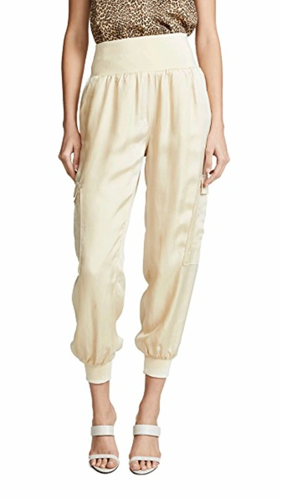 Cinq À Sept Giles Pant In Magnolia In Khaki