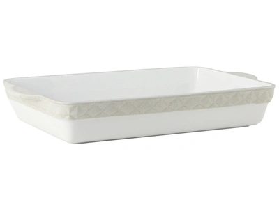 Tuxton Home Displaytux Casserole Rectangular 6-1/4qt 18-1/2"(16-1/2" W/o Handle)x11"x3", 2 Pieces