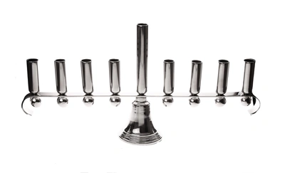 Classic Touch Decor Stainless Steel Menorah - 20.5"l X 9"h