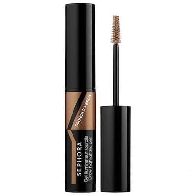 Sephora Collection Brow Highlighting Gel 03 Medium/brown 0.12 oz/ 3.6 ml