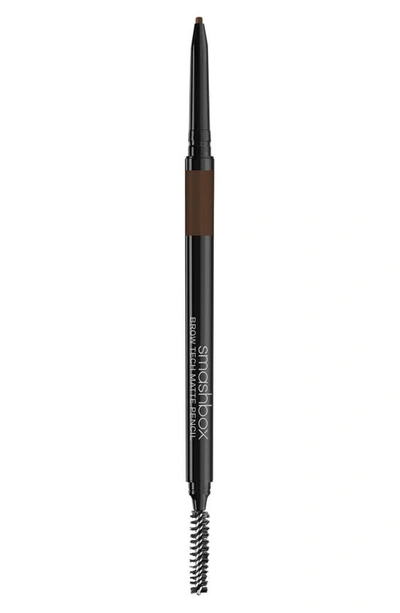 Smashbox Brow Tech Matte Pencil & Brush Brunette 0.003 oz/ 0.09 G