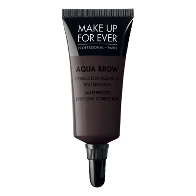 Make Up For Ever Aqua Brow 40 0.23 oz/ 6.8 ml In Brown Black