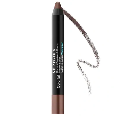 Sephora Collection Sephora Colorful® Waterproof Eyeshadow & Eyeliner Multi-stick 22 Dark Taupe Shimmer