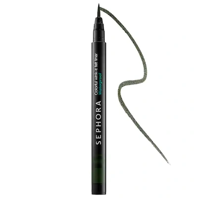 Sephora Collection Sephora Colorful Wink-it Felt Tip Liquid Waterproof Eyeliner 03 Army Babe 0.019 oz/ 0.55 ml