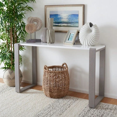 Safavieh Bartholomew Mid Century Scandinavian Lacquer Console Table