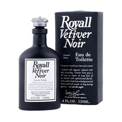 Royall Fragrances Amrvn4spl 4 oz Royall Vetiver Noir For Men Eau De Toilette Spray