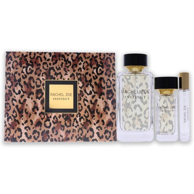Rachel Zoe Instinct By  For Women - 3 Pc Gift Set 3.4oz Edp Spray, 1oz Edp Spray, 0.34oz Edp Spray