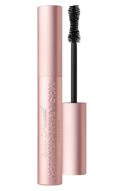 Too Faced Better Than Sex Volumizing & Lengthening Mascara Black Standard Size Black - 0.27 oz/ 8 ml