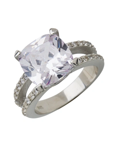 Sterling Forever Britney's Engagement Ring In Sterling Silver