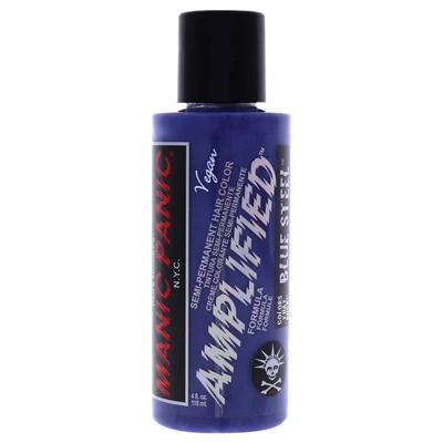 Manic Panic Amplified Hair Color - Blue Steel By  For Unisex - 4 oz Hair Color