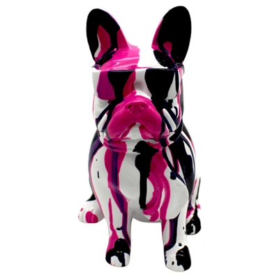 Interior Illusion Plus Interior Illusions Plus Pink Graffiti Dog With Glasses - 8 Tall"