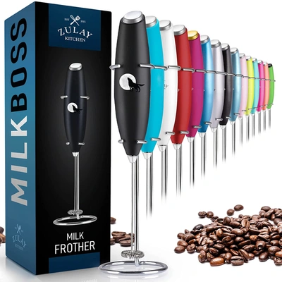 Zulay Kitchen Powerful Milk Frother For Coffee With Upgraded Titanium Motor In Multi