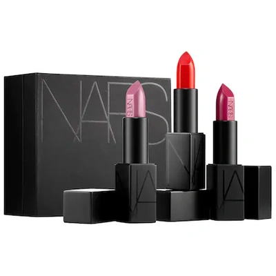 Nars Audacious Lipstick Keepsake Set 3 X 0.14 oz/ 4.3 G
