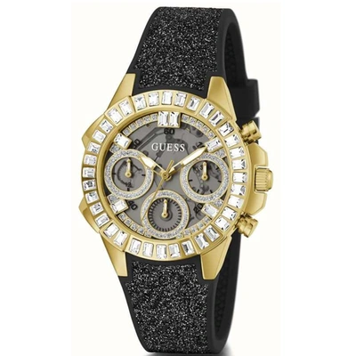 Guess Women's Classic Grey Dial Watch In Gold