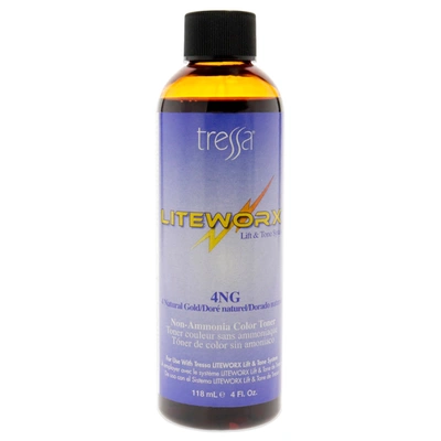 Tressa Liteworx Toner - 4ng Natural Gold By  For Unisex - 4 oz Toner