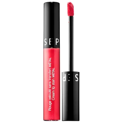 Sephora Collection Cream Lip Stain Liquid Lipstick 64 Metallic Cherry 0.169 oz/ 5 ml