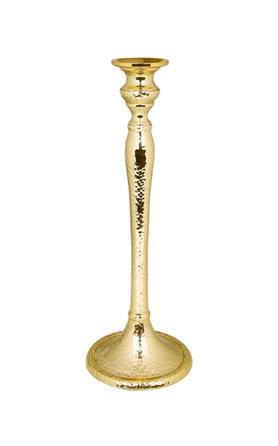 Classic Touch Decor Gold Candlestick - 12.25"h