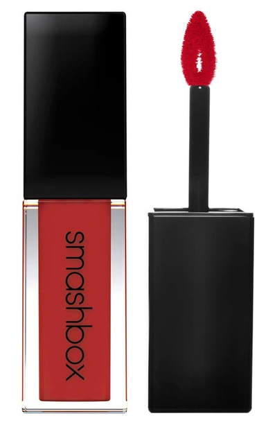 Smashbox Always On Longwear Matte Liquid Lipstick Bawse 0.13 oz/ 3.84 ml In Bawse (deep Red)