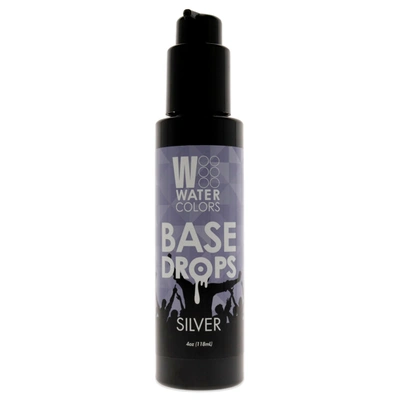 Tressa Watercolors Base Drops - Silver By  For Unisex - 4 oz Drops