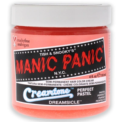 Manic Panic Creamtone Perfect Pastel Hair Color - Dreamsicle By  For Unisex - 4 oz Hair Color