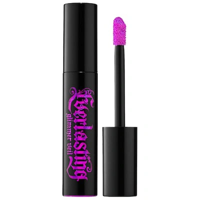 Kat Von D Everlasting Glimmer Veil Liquid Lipstick Razzle 0.18 oz/ 5.5 ml