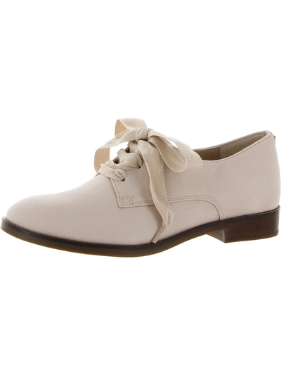 Vionic Evelyn Womens Nubuck Derby Oxfords In Pink