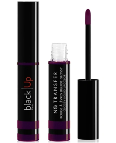 Black Up No Transfer Glossy Liquid Lipcolor 7 0.25 oz/ 7 G In Plum