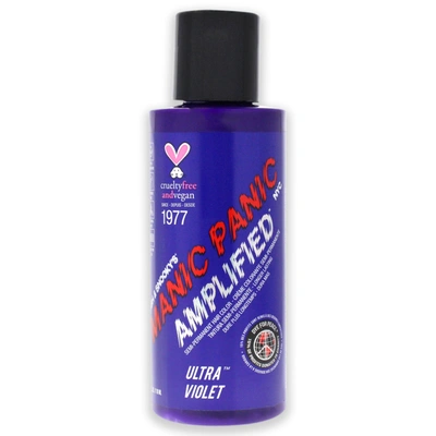 Manic Panic Amplified Semi-permanent Hair Color Cream - Ultra Violet By  For Unisex - 4 oz Hair Color