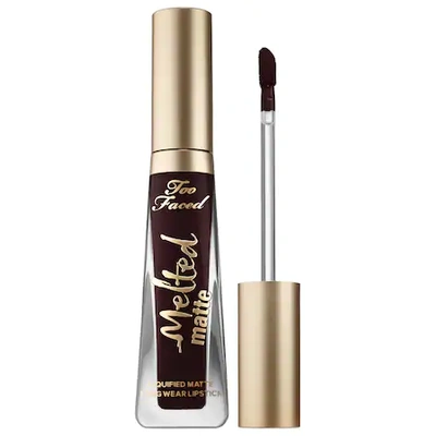 Too Faced Melted Matte Liquid Lipstick Evil Twin 0.4 oz/ 11.8 ml In Evil Twin