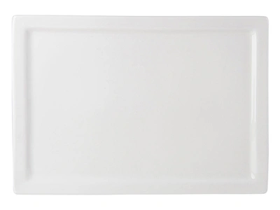 Tuxton Napa Rectangular Plate 15-1/2"x11", 6 Pieces