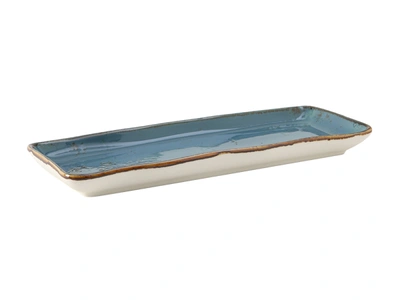 Tuxton Artisan Geode Tray 13-3/4"x5"x1-1/4", 12 Pieces