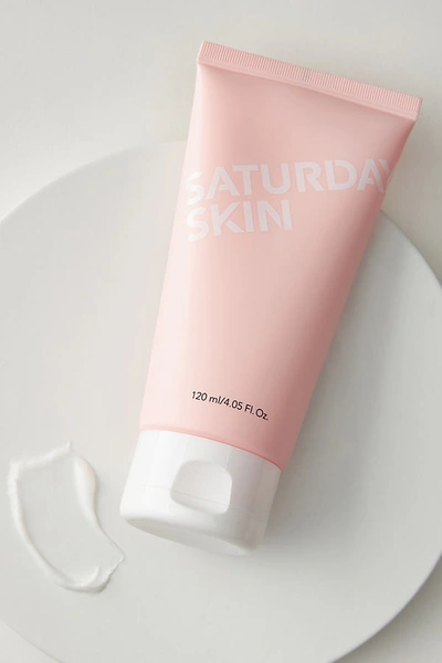 Saturday Skin Rise + Shine Gentle Cleanser 4.05 oz/ 120 ml In Pink