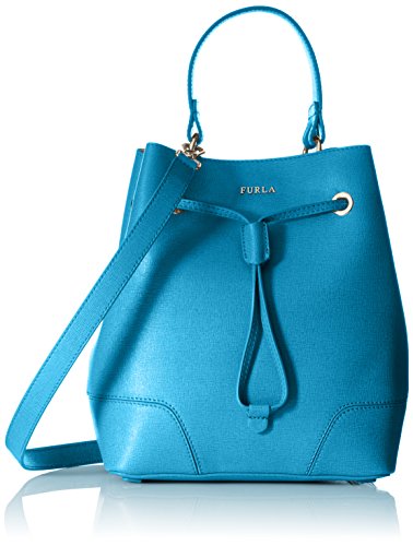 Furla Stacy Small Drawstring Convertible Top-handle Bag In Turchese ...