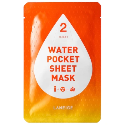 Laneige Water Pocket Sheet Mask Clear C (nourishing) 1 Single-use Mask