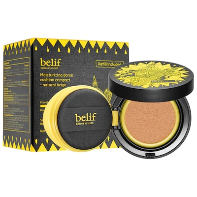 Belif Moisturizing Bomb Cushion Compact Broad Spectrum Spf 50 Natural Beige 1.04 oz/ 30 G