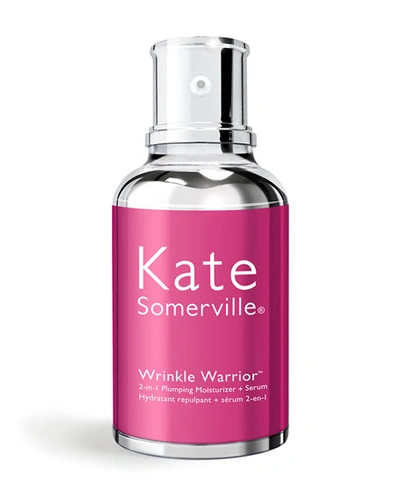 Kate Somerville Wrinkle Warrior 2-in-1 Plumping Moisturizer + Hyaluronic Serum 1.7 oz/ 50 ml In Colorless