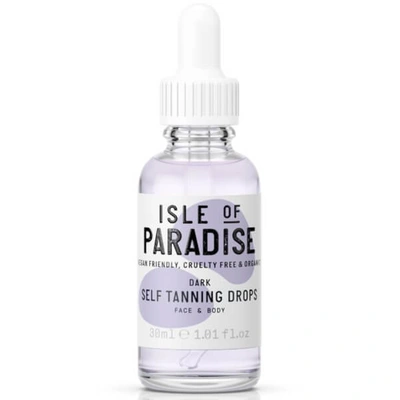 Isle Of Paradise Self-tanning Drops - Dark 1.01 Fl Oz-no Color