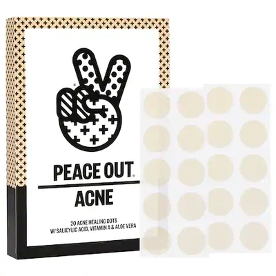 Peace Out Salicylic Acid Acne Healing Dots 20 Acne Healing Dots