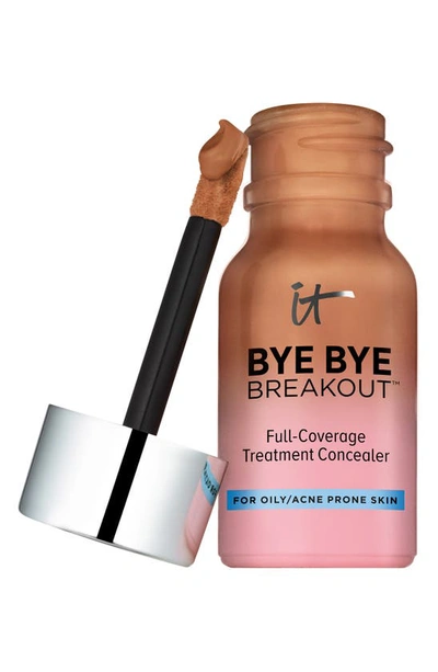 It Cosmetics Bye Bye Breakout Full-coverage Concealer Deep 0.35 oz/ 10.5 ml