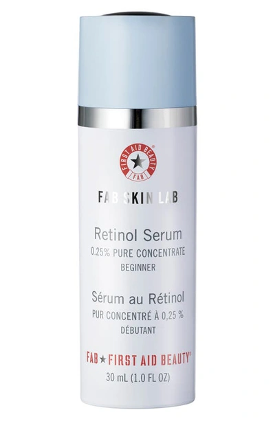 First Aid Beauty Fab Skin Lab Retinol Serum 0.25% Pure Concentrate, Sensitive/beginner 1 Oz. In No Color