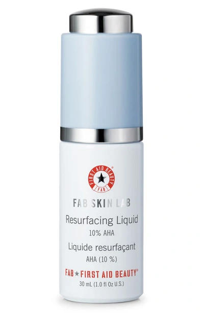 First Aid Beauty Fab Skin Lab 10% Aha Resurfacing Liquid 1 Oz.